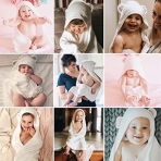 Parenting And Children Bebek Banyo Havlusu (Beyaz)