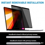 Tuxlke MacBook Pro Privacy Ekran Koruyucu (13 in)