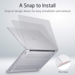 ESR MacBook Pro Koruyucu Klf (16 in)(2019)-Clear