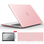 iBenzer MacBook Pro Koruyucu Klf (13 in)-Rose Quartz