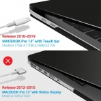 iBenzer MacBook Pro Koruyucu Kılıf (13 inç)-Black