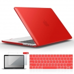 iBenzer MacBook Pro Koruyucu Klf (13 in)-Red