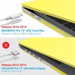 iBenzer MacBook Pro Koruyucu Klf (13 in)-Yellow