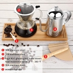 LinkingHome Filtre Kahve Demleme Set
