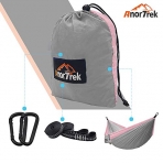 AnorTrek Tanabilir Hamak (Gri/Pembe)