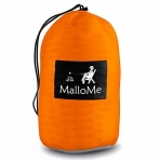 MalloMe Double Ta��nabilir Hamak (Turuncu/Gri)