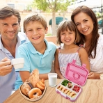 VANKANY B�lmeli Beslenme Kutusu (Pembe)