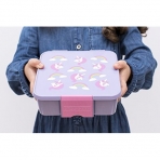 Little Lunch Box Co. Unicorn Blmeli Beslenme Kutusu