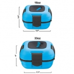 Pinnacle Thermoware Beslenme Kutusu (Mavi)(2 Adet)