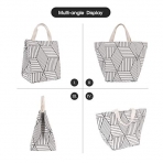 HOMESPON Piknik / Yemek antas (Geometric Pattern-White)