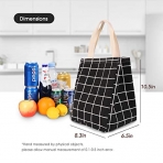 HOMESPON Piknik / Yemek antas (Black Checkeredlong )