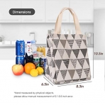 HOMESPON Piknik / Yemek antas (Triangle Pattern-Grey)