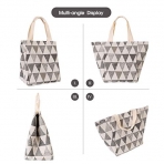 HOMESPON Piknik / Yemek antas (Triangle Pattern-Grey)