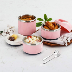 Lille Yemek Termosu / Sefer Tas (Pembe)