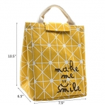 Mziart Yal�t�ml� Yemek / Beslenme �antas� (Geometric Pattern)