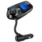 Nulaxy KM18 Bluetooth FM Transmitter Ses Adaptr