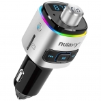 Nulaxy Bluetooth Araba FM Transmitter Ses Adaptr (7 LED)