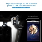 ZEEPORTE Ara� ��i Mini Bluetooth FM Transmitter