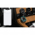 Nulaxy NX10 Bluetooth Araba FM Transmitter Ses Adaptr(Siyah)