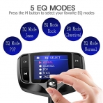 Nulaxy KM29 Bluetooth Araba i FM Transmitter Ses Adaptr
