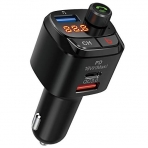 Nulaxy NX12 Bluetooth Araba i FM Transmitter Ses Adaptr