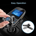 Nulaxy KM19 Bluetooth Araba i FM Transmitter