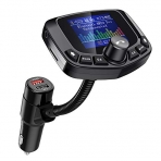 Nulaxy KM29Pro Bluetooth FM Transmitter Ses Adaptr