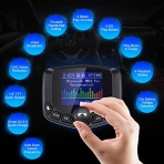 Nulaxy KM29Pro Bluetooth FM Transmitter Ses Adaptr