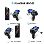 VicTsing Ara� ��i Bluetooth FM Transmitter