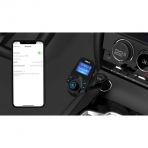 Nulaxy KM18 Bluetooth Araba i FM Transmitter Ses Adaptr