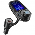 Nulaxy KM18 Bluetooth Araba ��i FM Transmitter Ses Adapt�r