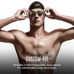Speedo Fastskin Pure Focus Y�z�c� G�zl��� (Siyah)