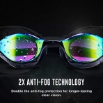 Speedo Fastskin Pure Focus Y�z�c� G�zl��� (Siyah)