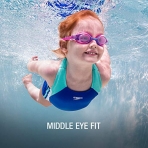 Speedo Skoogles ocuk in UV Korumal Yzc Gzl (Krmz)