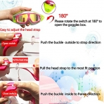 Spinosaurus �ocuklar ��in Y�z�c� G�zl��� (Pembe)