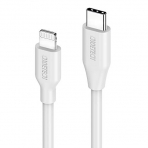 CHOETECH Lightning to USB C Kablo (2M)-White