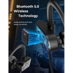 Mpow FLAME2 Bluetooth Kablosuz Kancal Kulaklk-Black