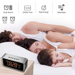 ZEPST Bluetooth Hoparlr (Gm) (FM Radio,LED Ekran, Alarm)