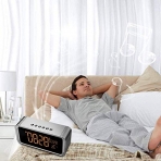 ZEPST Bluetooth Hoparlr (Gm) (FM Radio,LED Ekran, Alarm)