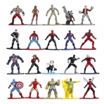 Jada Toys Marvel Nano Action Figr Set