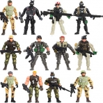 Fycooler Asker SWAT Action Figur Set