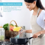 Wired Whisk K�rm�z� Silikon ��rp�c� Seti (3 Par�a)