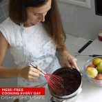 Wired Whisk K�rm�z� Silikon ��rp�c� Seti (3 Par�a)