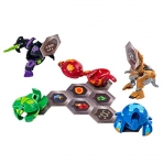 Bakugan Darkus Cyndeous & Aurelus Trox Action Figr