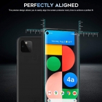 Orzero Google Pixel 4a 5G Temperli Cam Ekran Koruyucu (3 Adet)