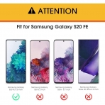 OMOTON Galaxy S20 FE Temperli Cam Ekran Koruyucu (3 Adet)