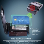 RUNBOX Minimalist Slim Wallet RFID Engellemeli Kartlk