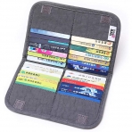 IN RFID Engellemeli �nce Erkek Kartl�k (Gri)