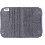 IN RFID Engellemeli �nce Erkek Kartl�k (Gri)