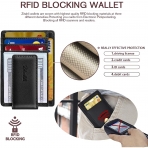 Zitahli RFID Engellemeli Erkek Kartlk (Gri)